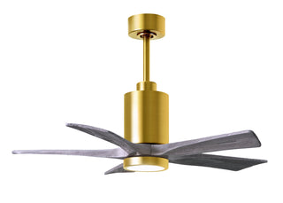 42 Inch Patricia-5-blade ceiling fan. Multiple finish options to choose from.