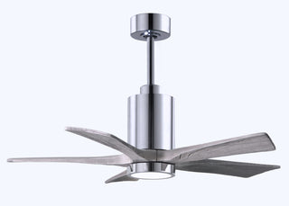 42 Inch Patricia-5-blade ceiling fan. Multiple finish options to choose from.