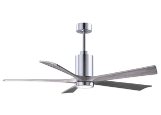 60 Inch Patricia-5 blade ceiling fan. Multiple finish options to choose from.