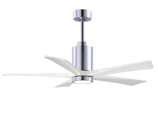 52 Inch Patricia-5 blade ceiling fan. Multiple finish options to choose from.