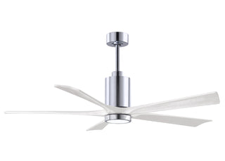 60 Inch Patricia-5 blade ceiling fan. Multiple finish options to choose from.