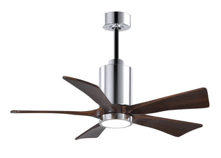 42 Inch Patricia-5-blade ceiling fan. Multiple finish options to choose from.