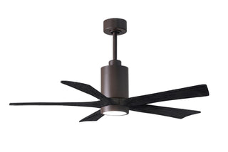 52 Inch Patricia-5 blade ceiling fan. Multiple finish options to choose from.