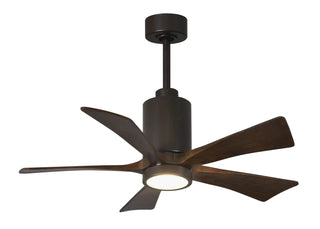 42 Inch Patricia-5-blade ceiling fan. Multiple finish options to choose from.