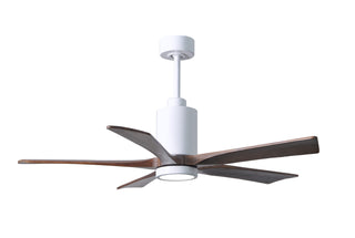 52 Inch Patricia-5 blade ceiling fan. Multiple finish options to choose from.