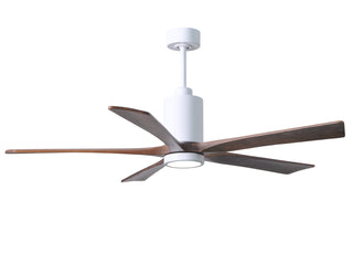 60 Inch Patricia-5 blade ceiling fan. Multiple finish options to choose from.