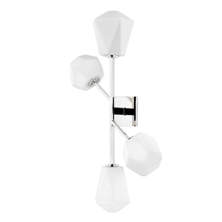 Tring Wall Sconce with Polished Nickel Finish