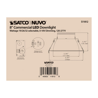 32WLED/CDL/8/ADJ-CCT/80D