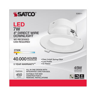 7WLED/DW/RDL/4/27K/120V