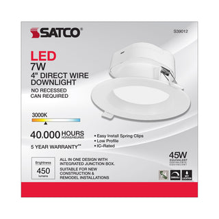 7WLED/DW/RDL/4/30K/120V