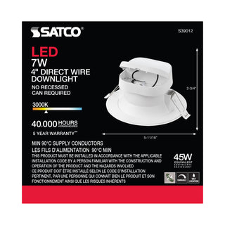 7WLED/DW/RDL/4/30K/120V
