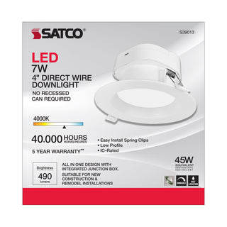 7WLED/DW/RDL/4/40K/120V