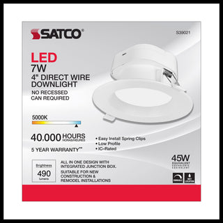 7WLED/DW/RDL/4/50K/120V