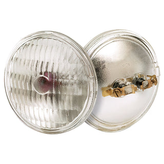 Incandescent Sealed Beam Bulb: 20W;  PAR36;  ;  Clear;  6V;  MP2 Screw Terminal Base