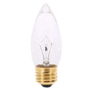 40W CLEAR B11 FAN BULB CD/2