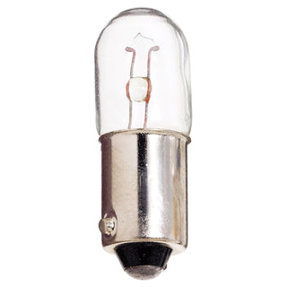 Incandescent Miniature Bulb: 1.12W;  T3.25;  ;  Clear;  14V;  BA9s Miniature Bayonet Base