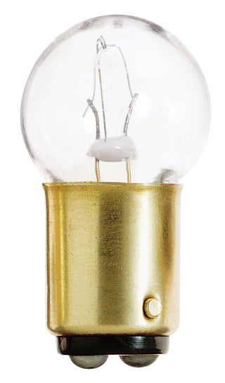 Incandescent Miniature Bulb: 7.54W;  G6;  ;  Clear;  13V;  BA15d Bayonet Double Contact Base