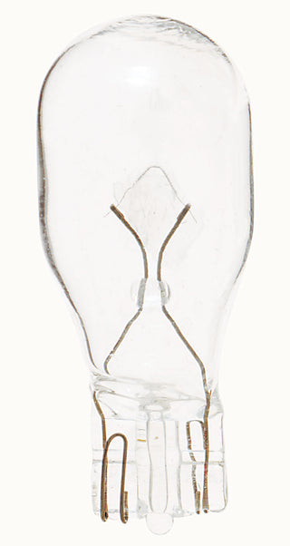 Incandescent Miniature Bulb: 18W;  T5;  ;  Clear;  12V;  W2.1x9.5d Mini Wedge Base