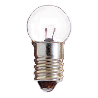 Incandescent Miniature Bulb: 1.8W;  G4.5;  ;  Clear;  6.15V;  E10 Miniature Screw Base