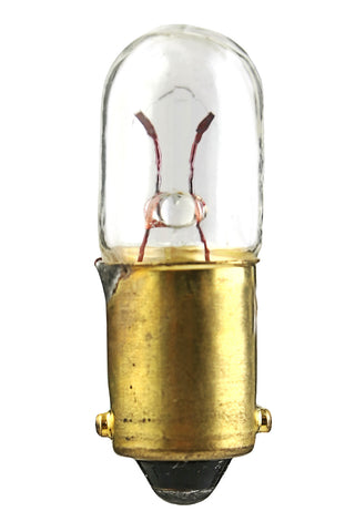 Incandescent Miniature Bulb: 1.12W;  T3.25;  ;  Clear;  3.2V;  BA9s Miniature Bayonet Base