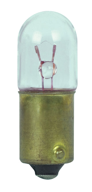 Incandescent Miniature Bulb: 0.12W;  T3.25;  ;  Clear;  2V;  BA9s Miniature Bayonet Base