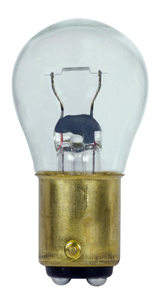 Incandescent Miniature Bulb: 17W/8.3W;  S8;  ;  Clear;  12.8V;  BA15d Bayonet Double Contact Base