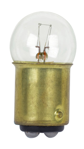 Incandescent Miniature Bulb: 5.44W;  G6;  ;  Clear;  34V;  BA15d Bayonet Double Contact Base