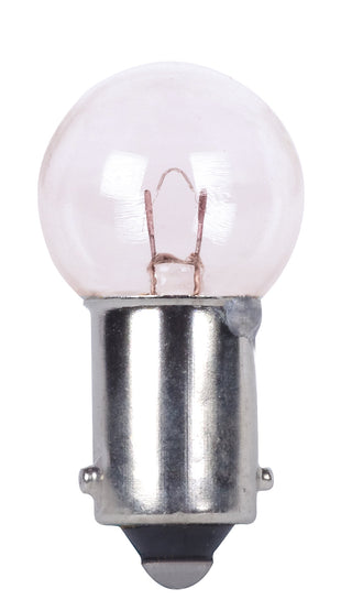 Incandescent Miniature Bulb: 1W;  G3.5;  ;  Clear;  6.3V;  BA9s Miniature Bayonet Base