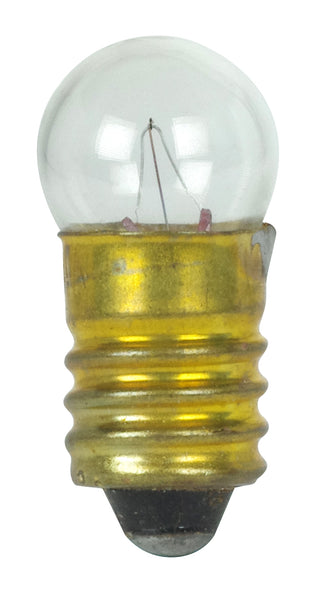 Incandescent Miniature Bulb: 2.7W;  G3.5;  ;  Clear;  18V;  E10 Miniature Screw Base