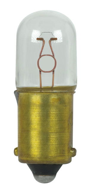 Incandescent Miniature Bulb: 4.29W;  T3.25;  ;  Clear;  13V;  BA9s Miniature Bayonet Base
