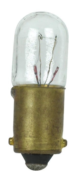 Incandescent Miniature Bulb: 1.73W;  T3.25;  ;  Clear;  14.4V;  BA9s Miniature Bayonet Base