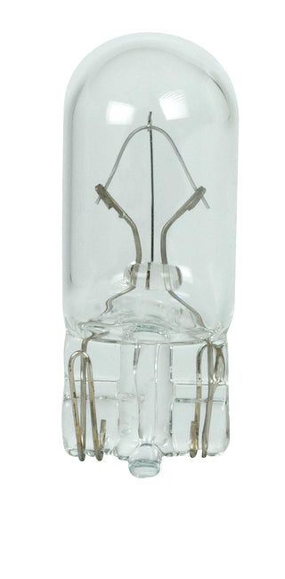 Incandescent Miniature Bulb: 4.29W;  T3.25;  ;  Clear;  13V;  W2.1x9.5d Mini Wedge Base