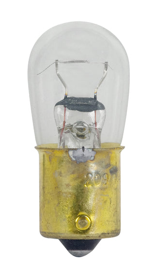 Incandescent Miniature Bulb: 11.6W;  B6;  ;  Clear;  6.5V;  BA15s Bayonet Single Contact Base