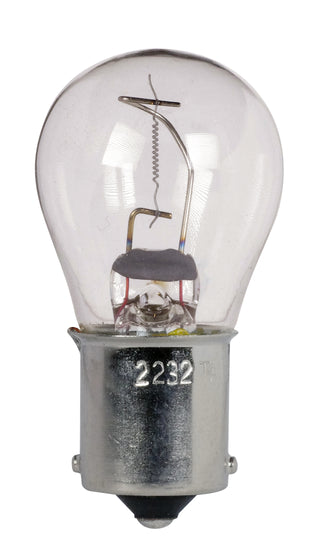 Incandescent Miniature Bulb: 18W;  S8;  ;  Clear;  28V;  BA15s Bayonet Single Contact Base