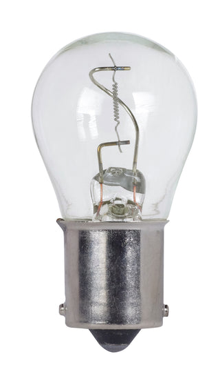 Incandescent Miniature Bulb: 21.4W;  S8;  ;  Clear;  28V;  BA15s Bayonet Single Contact Base