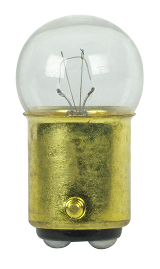 Incandescent Miniature Bulb: 8.4W;  G6;  ;  Clear;  28V;  BA15d Bayonet Double Contact Base