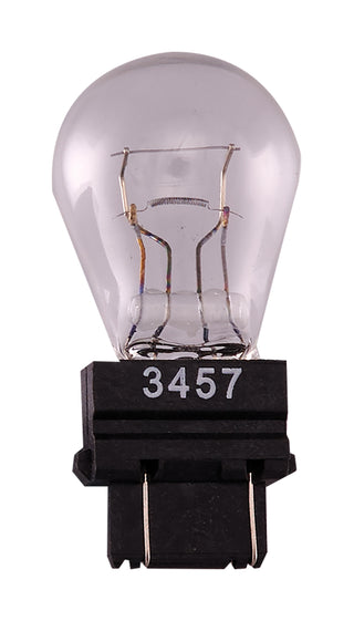 Incandescent Miniature Bulb: 28.54W;  S8;  ;  Clear;  12.8V;  W3x16q Plastic Wedge Base
