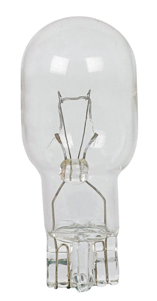 Incandescent Miniature Bulb: 7.29W;  T5;  ;  Clear;  13.5V;  W2.1x9.5d Mini Wedge Base