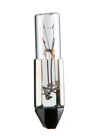Incandescent Miniature Bulb: 2.04W;  T2;  ;  Clear;  12V;  TS5 Telephone Slide Base