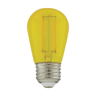 1W/LED/S14/YELLOW/120V/ND/4PK