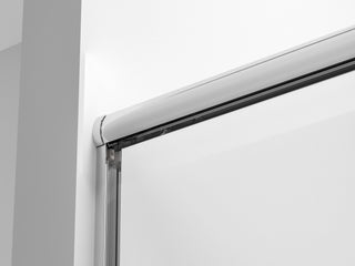 Semi-frameless shower door 60 x 72 in Matte Black