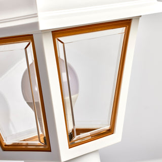 1 LT POLY COACH POST LANTERN