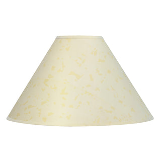 Round Hardback Paper Shade - Egg Shell