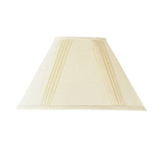 Side Pleated Linen Shade - Beige