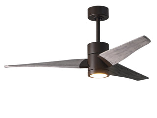 Super Janet 52 Inch 3 blade ceiling fan. Multiple Finish options to choose from.