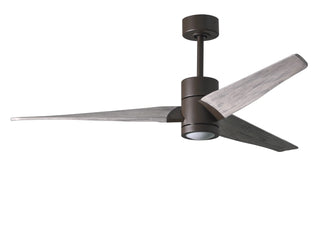 Super Janet 60 Inch 3 blade ceiling fan. Multiple Finish options to choose from.