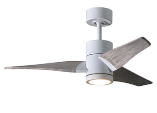 Super Janet 42 Inch 3 blade ceiling fan. Multiple finish options to choose from.