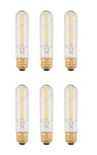 6W 3000K LED T10 Light bulb with 550 Lumens