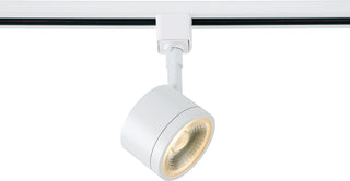 1 Light - LED - 12W Track Head - Round - Matte White - 24 Deg. Beam