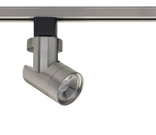 1 Light - LED - 12W Track Head - Barrel - Brushed Nickel - 36 Deg. Beam